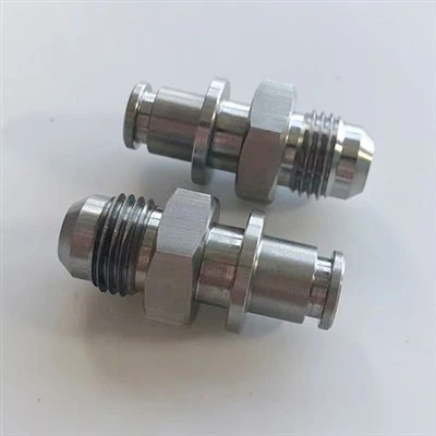 कस्टम सीएनसी मशीनीकृत Tr6060 बीएमडब्ल्यू स्टेनलेस स्टील फिटिंग